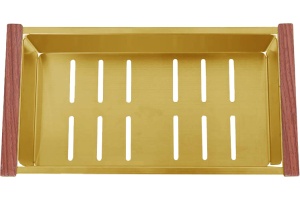 Коландер Zorg Inox PVD C 12-51 для моек, bronze