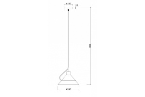 Подвесной светильник Freya Amis FR5025PL-01W - 3