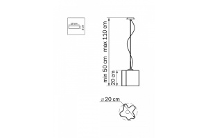 Подвесной светильник Lightstar Nubi 802110 - 3