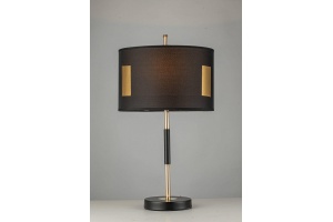 Настольная лампа декоративная Arti Lampadari Oggebio Oggebio E 4.1.T2 BKG - 3