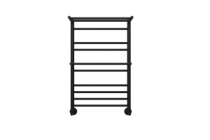 Полотенцесушитель водяной Aquatek Альфа П10 500х800, черный муар