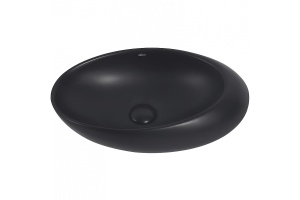 Накладная раковина Abber Bequem 49 черная матовая