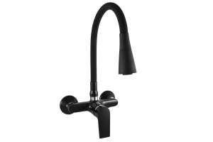 Смеситель для кухни Rav Slezak Colorado черный матовый - хром