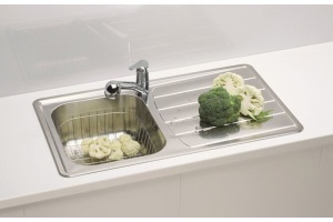 Мойка ZOOM MAXIM 30 SAT-90 860X500 в компл. с сифоном 1130551, - 3