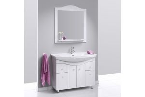 Тумба с раковиной Aqwella Franchesca 105 - 3