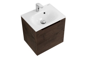 Тумба под раковину BelBagno Etna 50 R темное дерево - 3