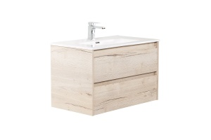 Тумба с раковиной BelBagno Kraft 100 светлое дерево - 2