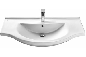 Раковина мебельная Style Line Эльбрус 100 белый - 2