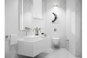 Чаша для унитаза подвесного Creavit Free FE320.G0100 белый матовый - 2