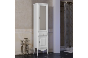 Шкаф-пенал Opadiris Лоренцо 45 R белый матовый