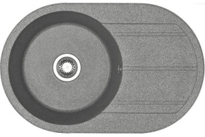 Мойка кухонная AQUATON Амира серая