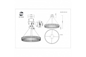 Подвесная люстра ST-Luce Estense SL6203.403.40 - 3