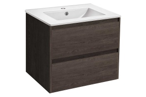 Тумба под раковину Vincea Gio 60 темное дерево