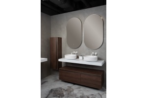 Зеркало Armadi Art Vallessi 568 110x60 овальное, с подсветкой - 3