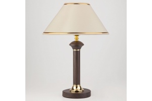 Настольная лампа декоративная Eurosvet Lorenzo 60019/1 венге