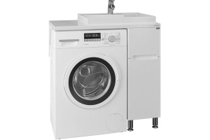 Тумба под раковину напольная Санта Лондон 29 белый