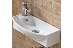 Раковина подвесная WeltWasser WW AISBACH 7946 GL-WT L 45.5 белый (10000008694)