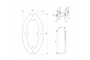 Наземный высокий светильник Arlight Muse 035395 - 2