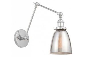 Бра LUMINA DECO Fabi LDW 6800-2 CHR+GY