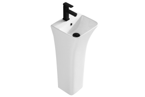 Раковина напольная CeramaLux N 33 см белый (G-515) - 2