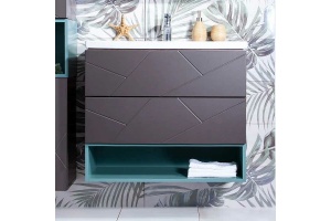 Ниша для тумбы Бриклаер Кристалл 80 муссон (4627125414879) - 3