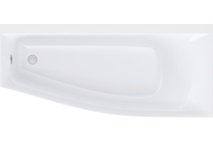 Ванна из искусственного камня Астра-Форм Скат 170x75, правая