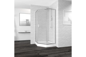 Душевой уголок RGW Passage PA-86 90x120 профиль хром стекло прозрачное - 2