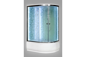 Душевая кабина Deto EM 4512L LED