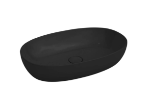 Раковина накладная Ceramalux N 81 черный (78327MB)