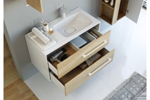 Тумба с раковиной Aqwella 5 stars Miami 90 R - 3
