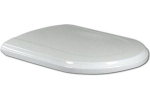 Крышка-сиденье Villeroy & Boch Hommage 8809 S1 R1 белый альпин, с микролифтом, петли хром