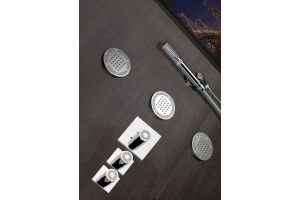 Термостат Bossini OKI 2 Outlets LP для ванны с душем, хром Z031203 - 3