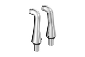 Комплект переходников Lemark для установки смесителя на борт ванны, 2 шт. (LM8558СR)