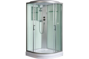 Душевая кабина Weltwasser WW500 Werra 1002 100х100 хром (10000003227)