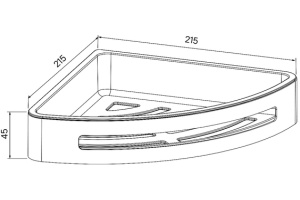 Полка IDDIS SHE11SPi44 - 3