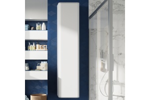 Шкаф-пенал STWORKI Ноттвиль 150 белый