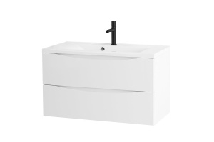 Тумба с раковиной BelBagno Marino 100 белый - 2