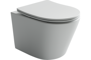 Унитаз подвесной Ceramica Nova Balearica Rimless CN6000MW белый матовый