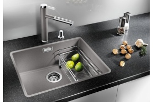 Смеситель для кухонной мойки Blanco Linee серый, хром (518439) - 2