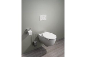 Унитаз подвесной Geberit Renova Comfort с крышкой, белый (500.694.01.1) - 2