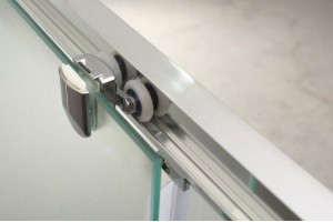 Душевая дверь в нишу BelBagno Unique BF-1-110/125-C-Cr стекло прозрачное - 3