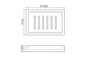 Мыльница Wasserkraft Abens черный матовый - 3