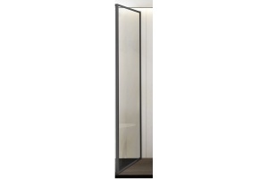 Боковая стенка Vincea Slim Soft 90х200 профиль сталь стекло прозрачное