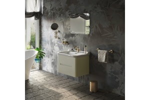 Kerasan Waldorf База подвесная под раковину 80см, с 2 ящиками, цвет bi vaniglia matt