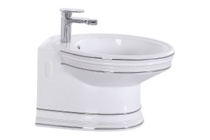 Биде подвесное Ceramalux Classic белый (1413)