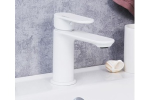 Смеситель Wasserkraft Mindel 8503 для раковины, белый матовый - 2