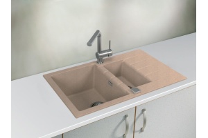 Мойка кухонная Alveus Cadit Granital 70 terra - 2