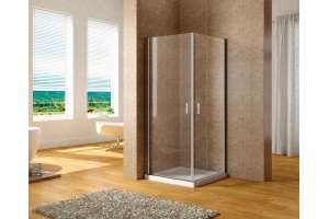 AE12-N-90H190U-CT Aquanet Cinetic, дверь в нишу 900мм, хром, прозр.6мм (243620) - 2