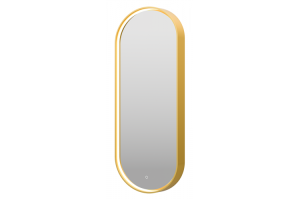 Зеркало Brevita Saturn 50x115 с подсветкой, золото (SAT-Dro1-050-gold) - 2