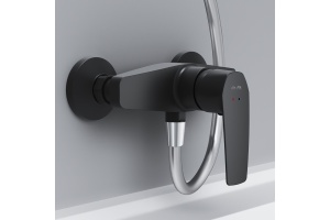 Смеситель AM.PM Gem F90A20022 для душа, черный - 3
